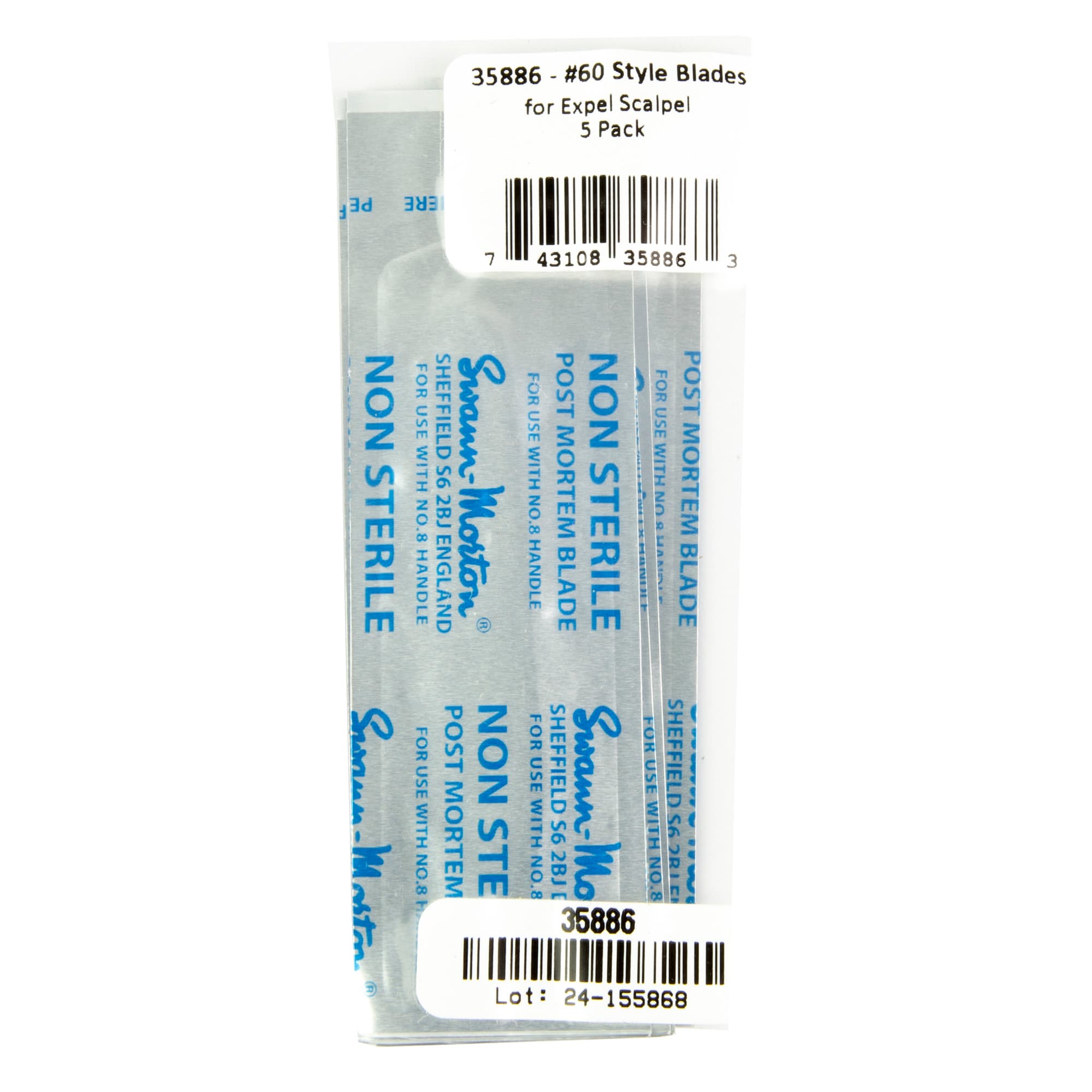 HOGUE EXPEL SCALPEL #60 BLD 5 PACK
