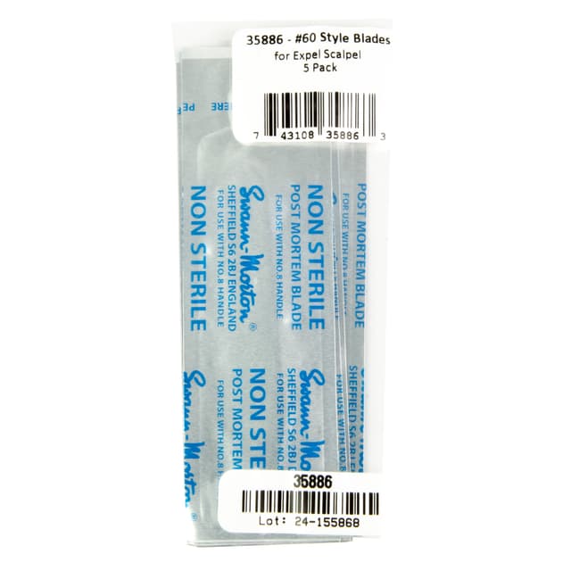 HOGUE EXPEL SCALPEL #60 BLD 5 PACK