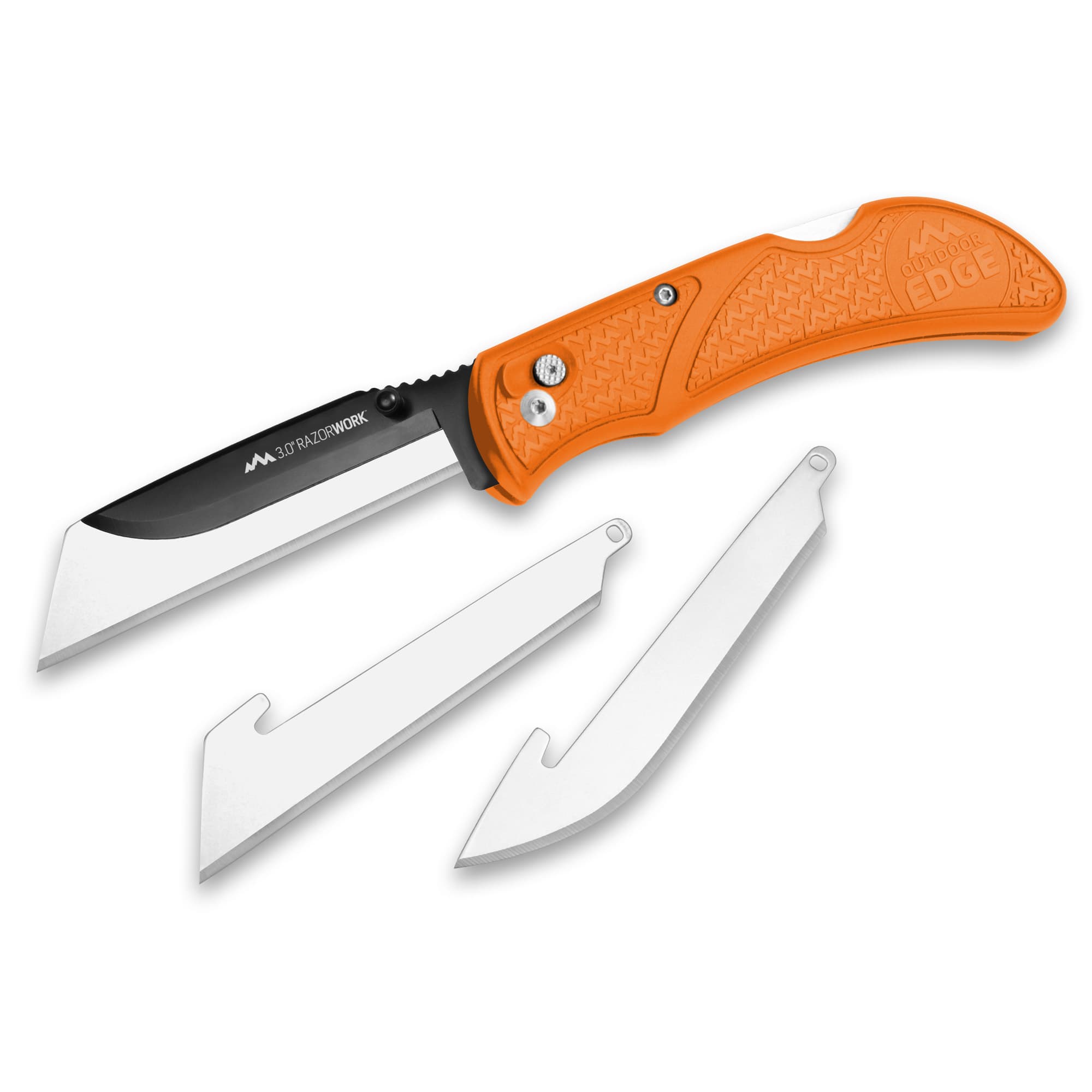 OD EDGE RAZOR-WORK 3" ORG 3 BLDS