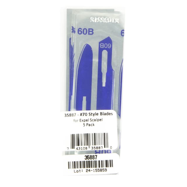 HOGUE EXPEL SCALPEL #70 BLD 5 PACK