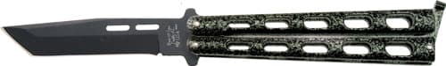 BEAR & SON BUTTERFLY KNIFE - 115TAN