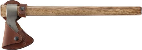 CRKT 2732 Woods Nobo T-Hawk 3.47" Blade 1055 Carbon Steel Blade Tennessee Hickory Handle 19.13" Long Tomahawk