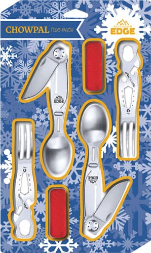 OUTDOOR EDGE CHOWPAL 2-PK RED