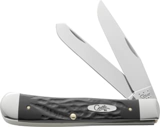 CASE TRAPPER 2BL 4 1/8" ROUGH BLK