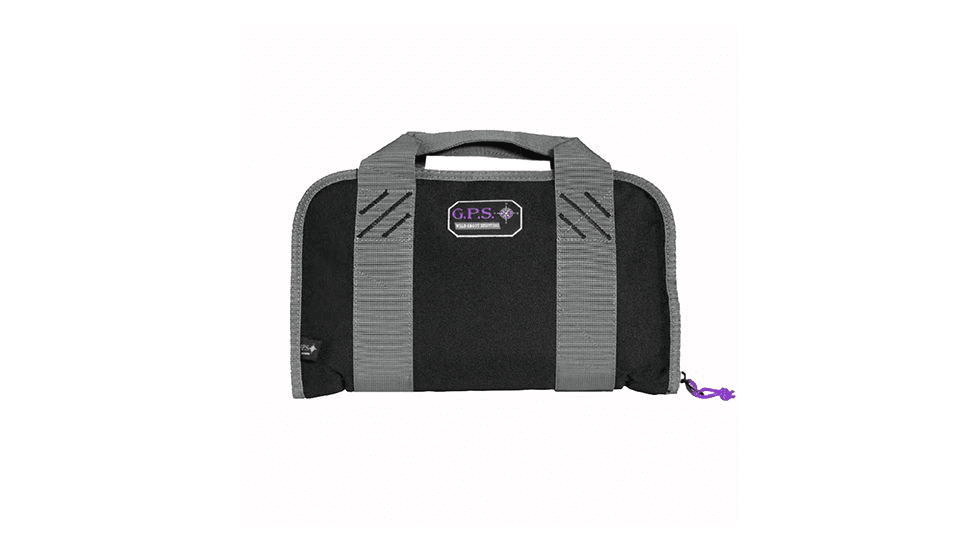 Double Compact Pistol Case w/ Mag Storage & Dump Cup - GPS-1111PCPU