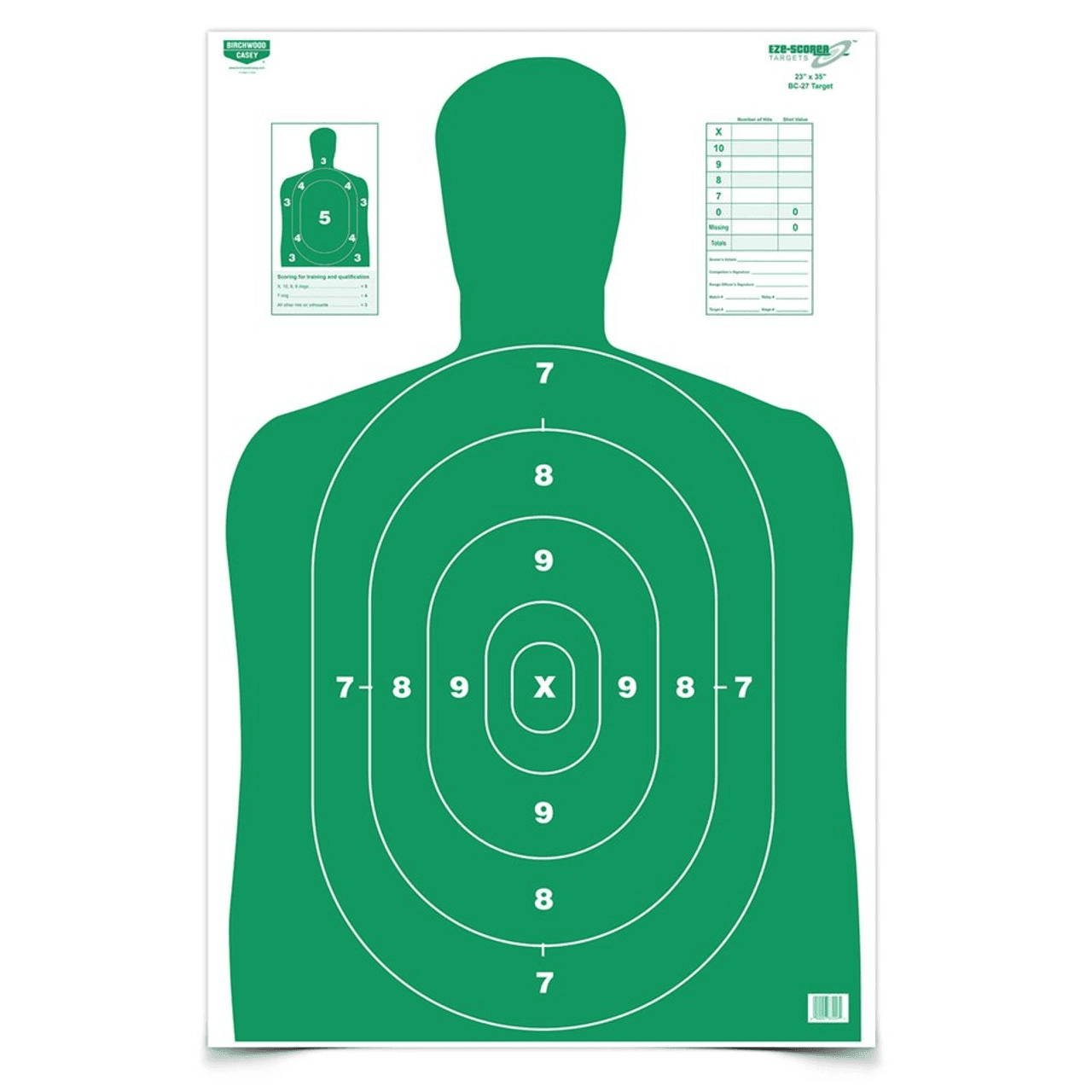 Bc Eze-scorer Bc27 Grn 23x35 Paper 5pk (6)