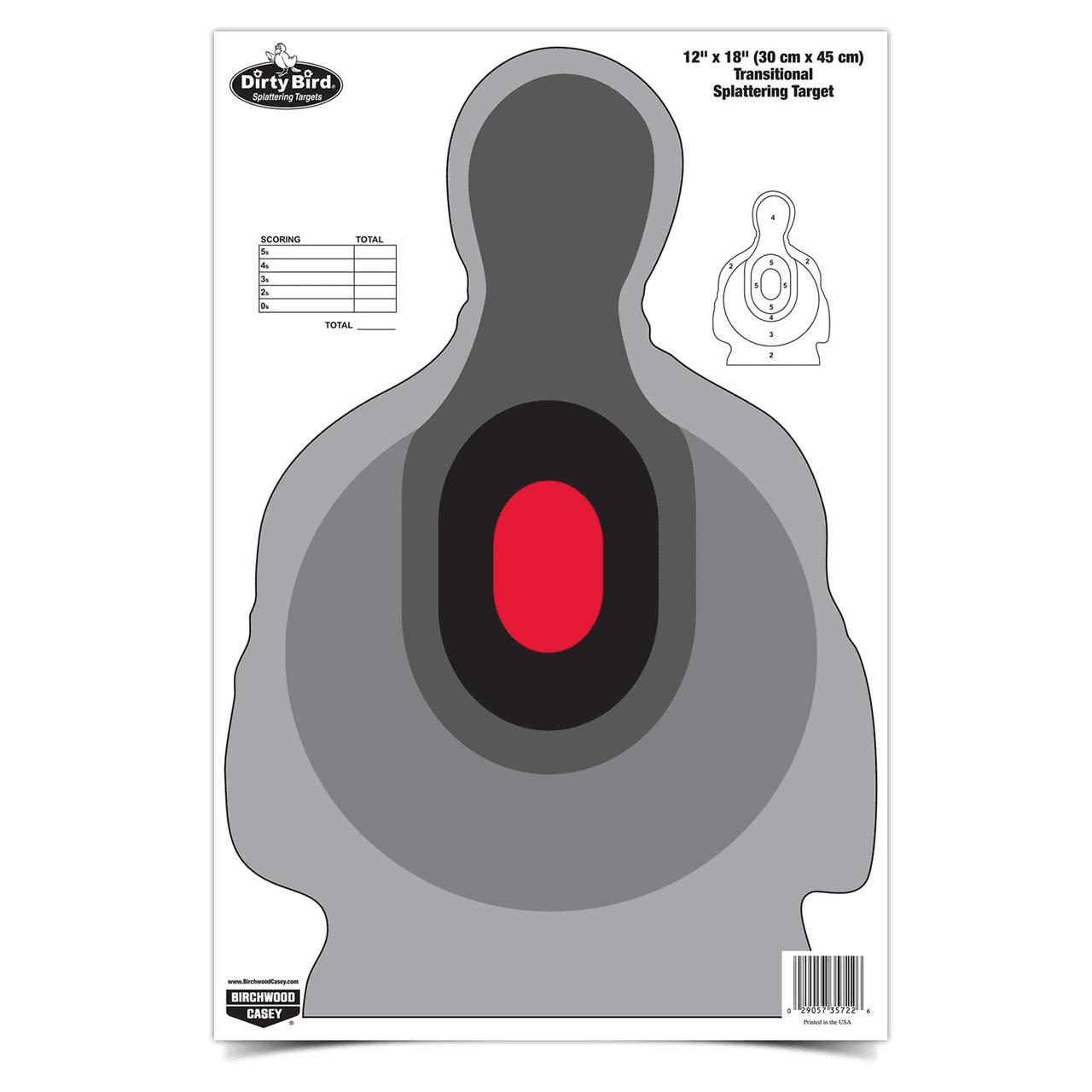 Dirty Bird 12 x 18 Transitional Target - BC-35727
