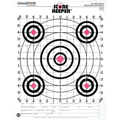 Champ Target 100yd Rifle Sight In (12)