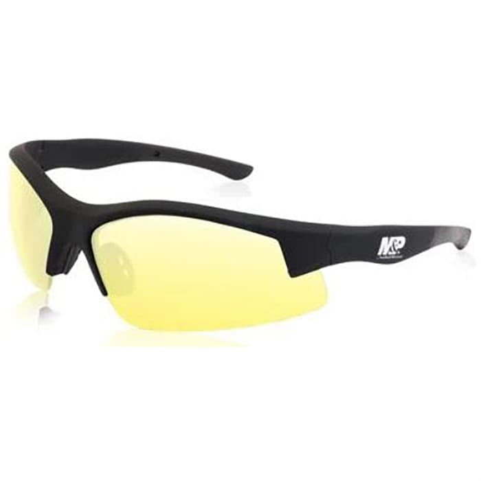Super Cobra Frame Shooting Glasses Black