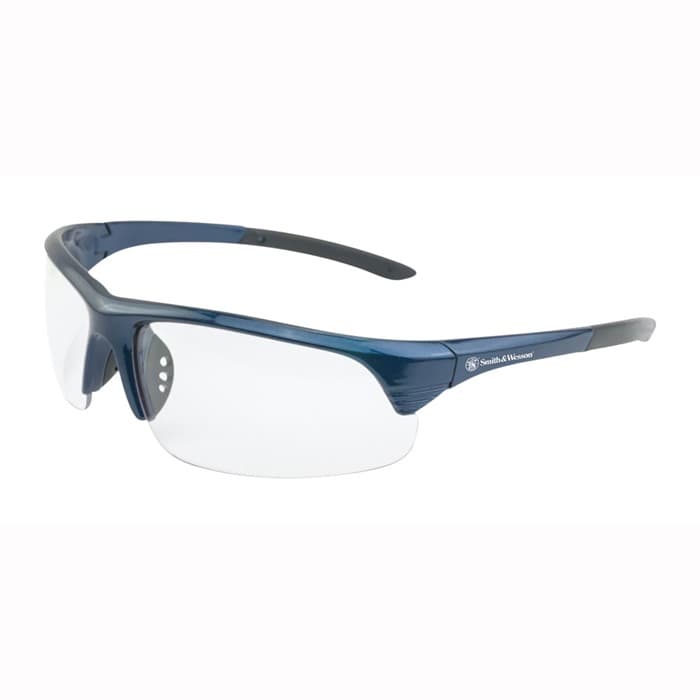 Corporal Half Frame Shooting Glasses Blu