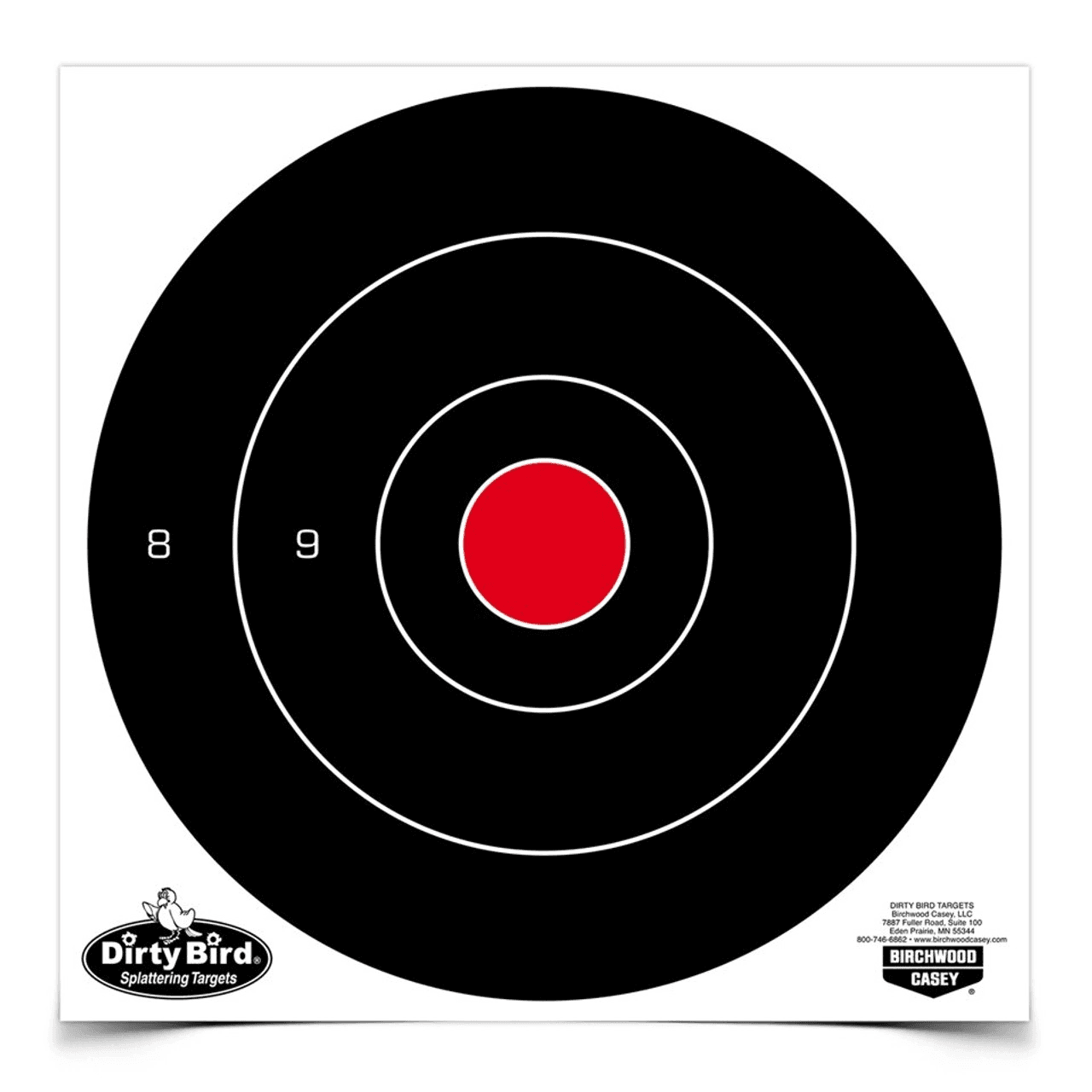 Bc Dirty Bird 8 Round Target 200 Sheet