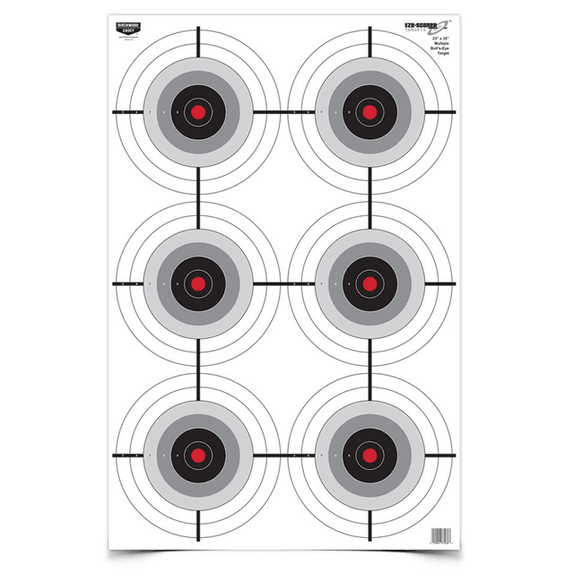 Bc Eze-scorer Multiple Bulls-eye 23x35 5pk