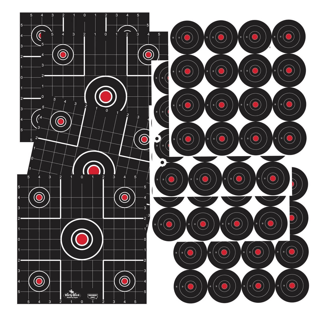 Dirty Bird 12 Inch Target Combo 12-Pack