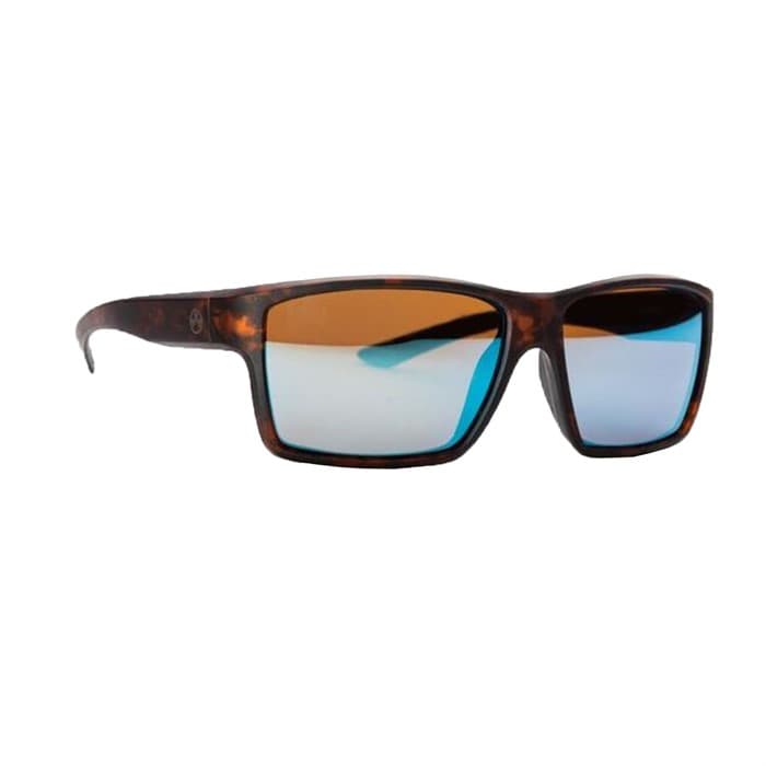 EXPLORER TORTOISE FRAME BRONZE LENS W/ BLUE LENS MIRROR