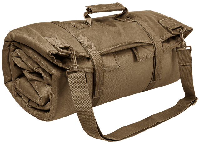 NcStar CVSHMR2957T Roll Up Shooting Mat Shooting Mat Tan 69"L x 35" H PVC
