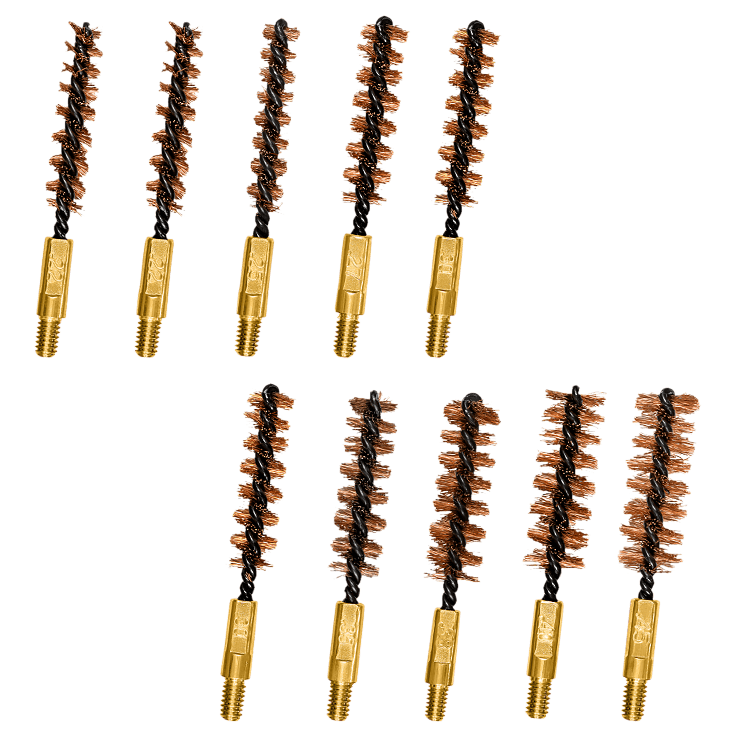 Otis FG375BP Tactical Bronze Brush 10 Pack
