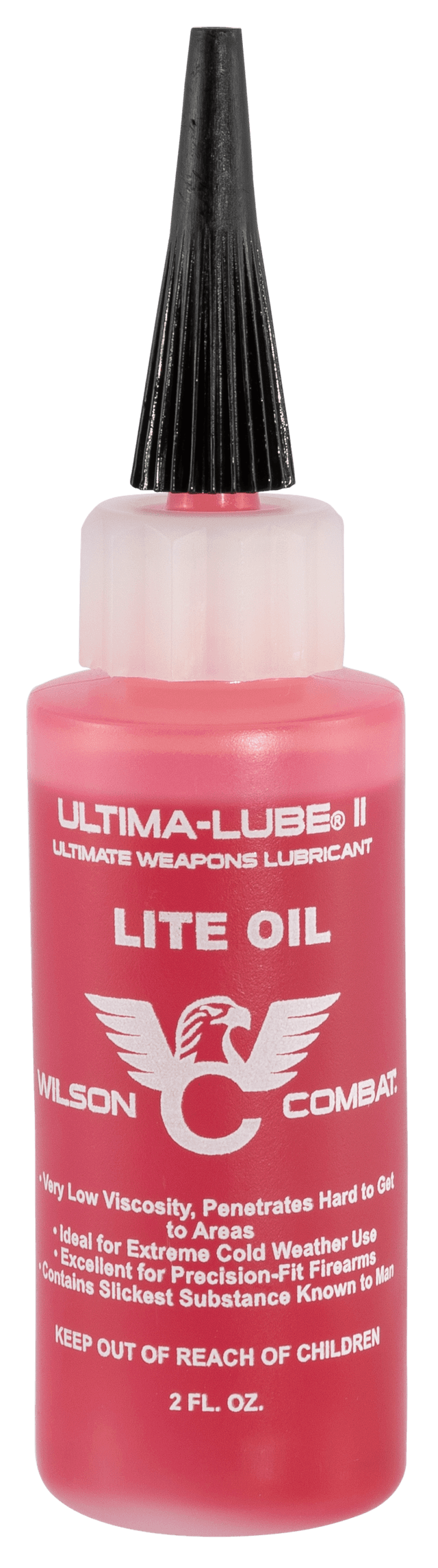 Wilson Combat Ultima-Lube II Lite Oil 2 oz Squeeze Bottle Against Wear