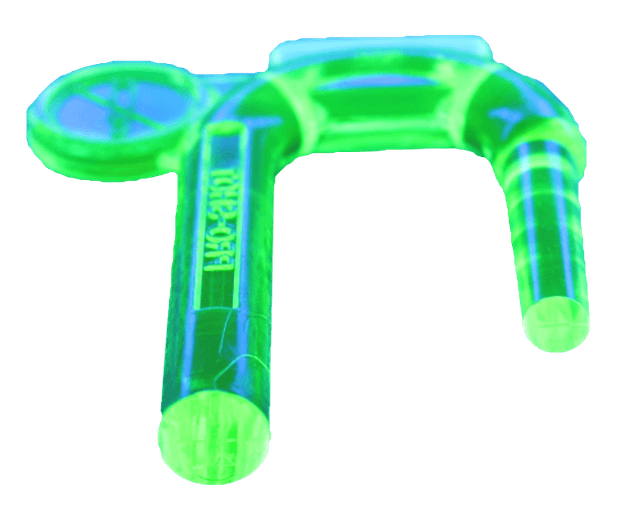 Pro-Shot BL2CFGREEN UV Bore Light Chamber Flag .22 Cal & Up Rifle/Pistol Fiber Optic Illuminator Neon Green 2 Pack