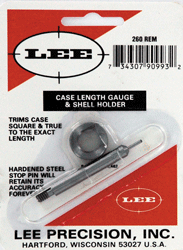 LEE TRIMMER GAUGE .260 REM.!