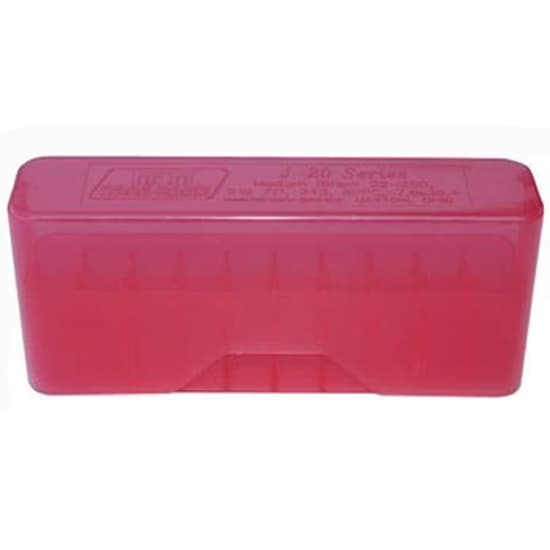 Mtm Rifle Slip Top 20rd 7mm Rem-338 Win Mag Red