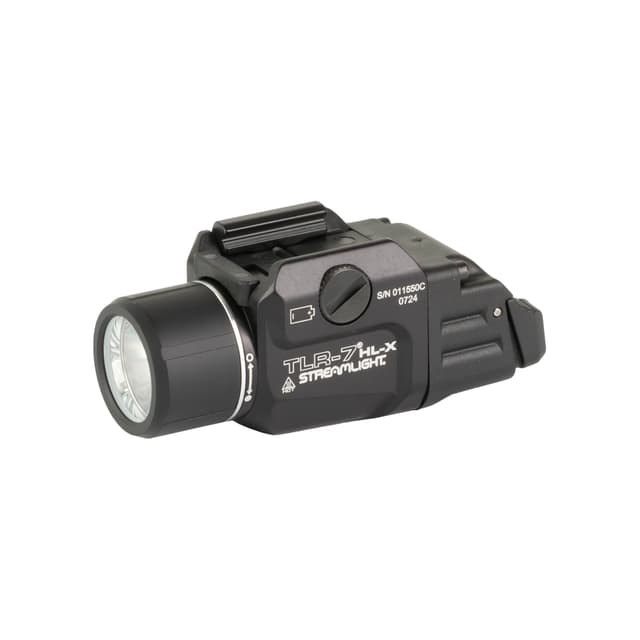 Streamlight 69458 TLR-7 HL-X USB Gun Light  Black Anodized 500/1,000 Lumens White LED