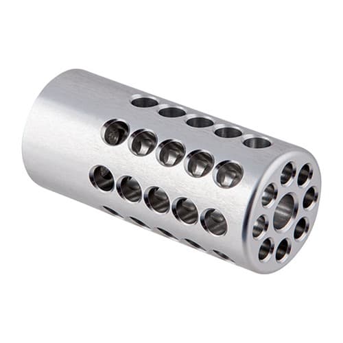 Tactical Solutions Tacsol 10/22 Compensator Silver Ruger 10/22 1/2-28