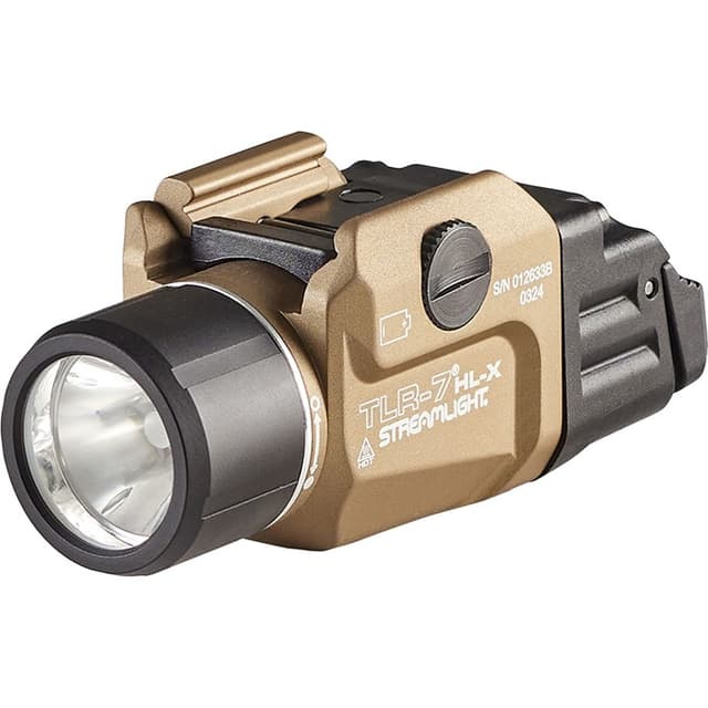 Streamlight TLR 7 HL X USB 1000 Lumen Multi Fuel Rail Mounted Light Flat Dark Earth