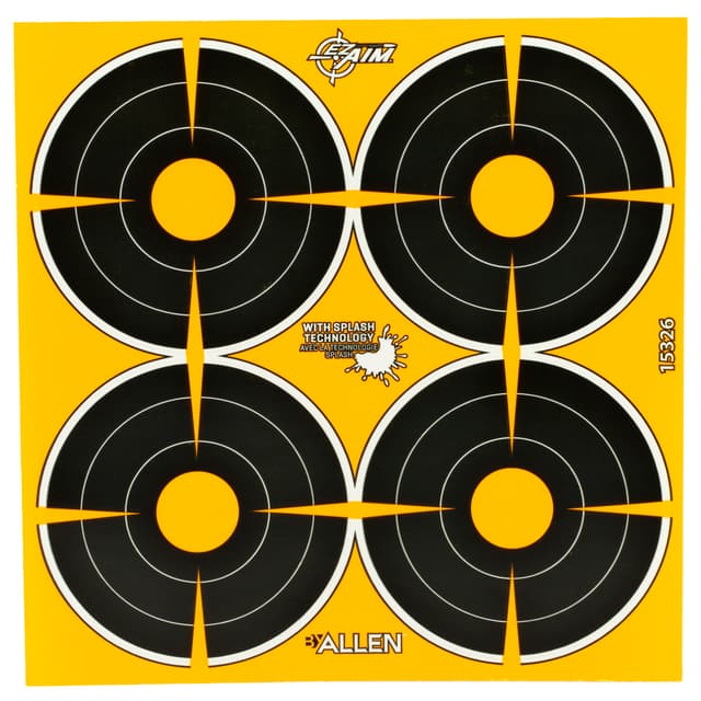 Allen Ez Aim Adhesive Splash 3 Bullseye 12pk