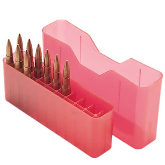 Mtm Rifle Slip Top 20rd 204rug To 222rem Red