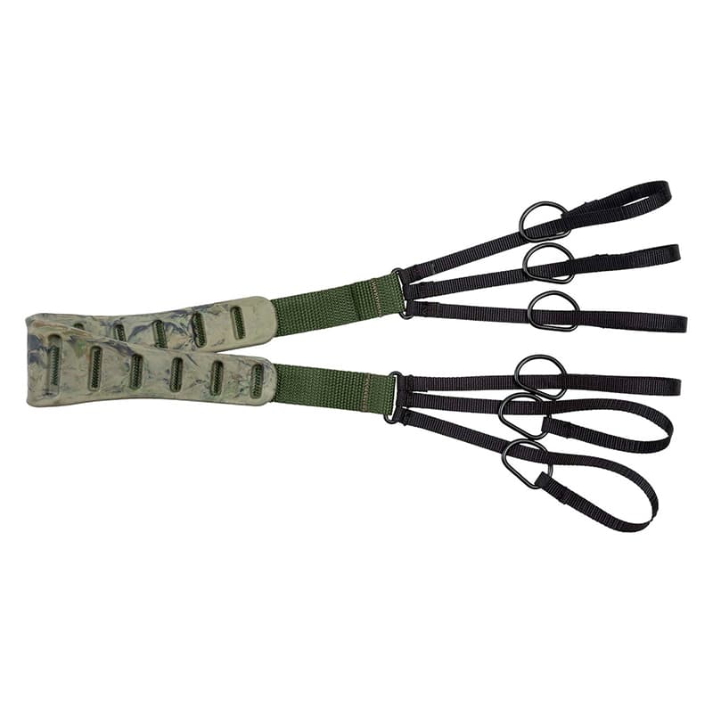 QUAKE CLAW WTRFOWL CARRY STRAP CAMO