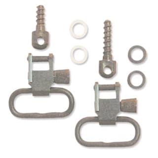 GrovTec Wood Screw Set Rifle Foreend Swivel Stud Spacers Locking Swivels Nickel