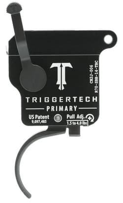 Trigger Tech Rem 700 Primary Curved Single Stage Trigger 1.5-4.0lbs Pull Weight