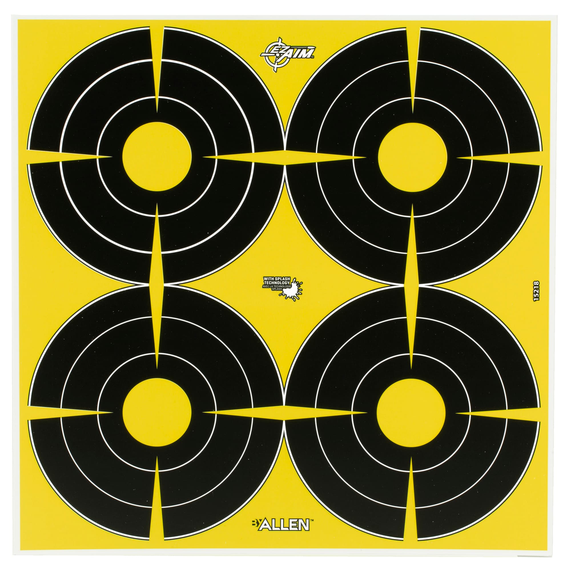 ALLEN EZ AIM 12"X12" 4 SPOT 8PK