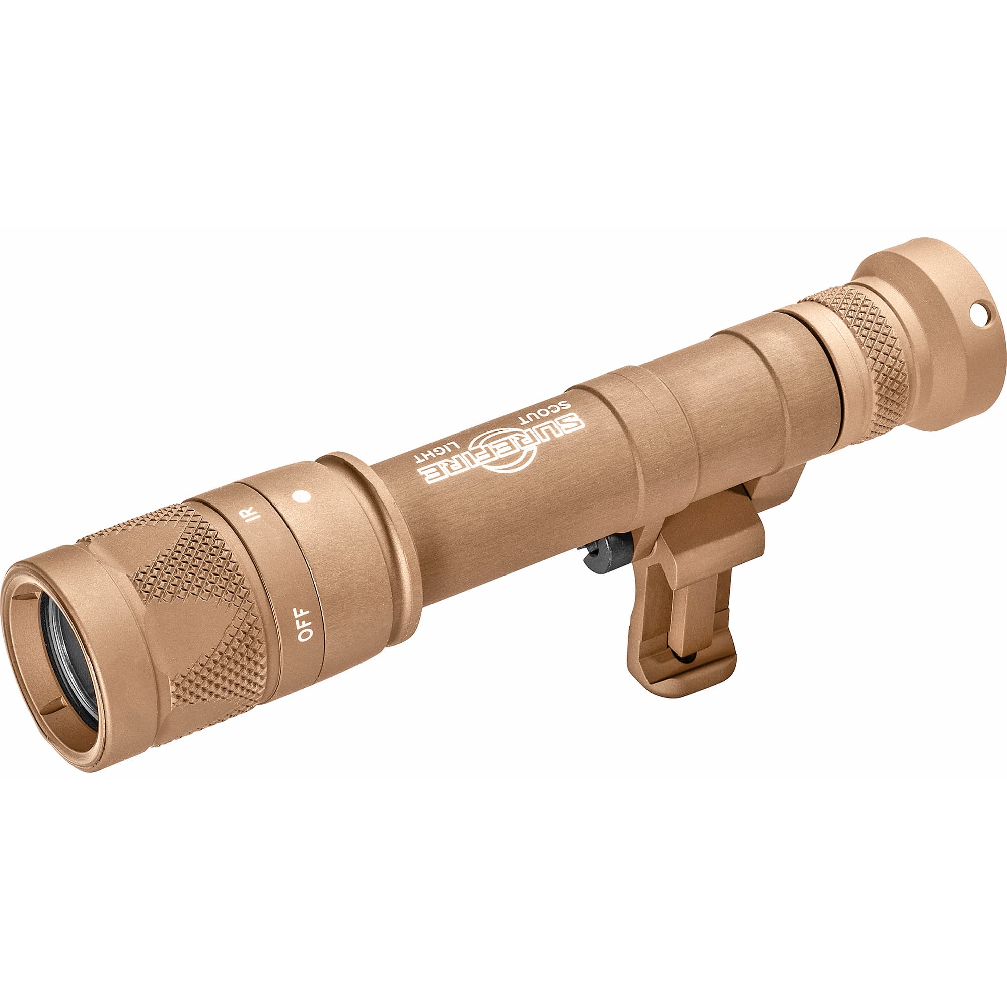Surefire M640v Scout Pro Vampire Tan LED Flashlight 350 Lumens IR 120mW Z68 Tailcap
