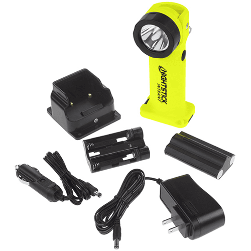 NightStick Intrant Intrinsically Safe Dual Light Angle Light Cree Led 8 Brightness Ip67 Atex IecEx Inmetro