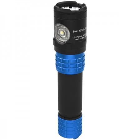 NightStick Metal Dual-Light Rechargeable Flashlight USB Floodlight Ipx7 6061-T6 Aluminum
