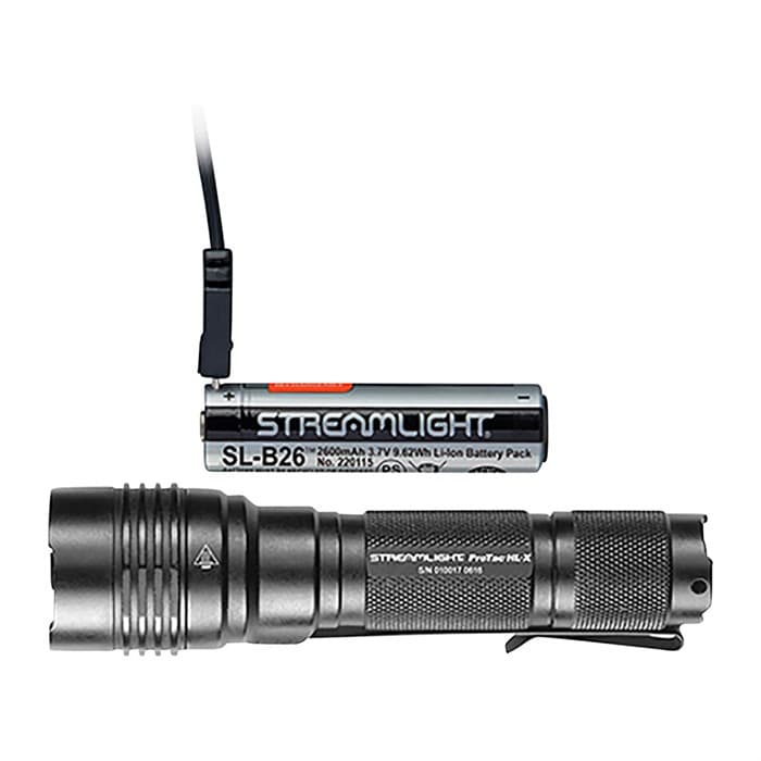 Streamlight ProTac HL-X USB 1000 Lumen Tactical Handheld Flashlight Rechargeable SL-B26 CR123A