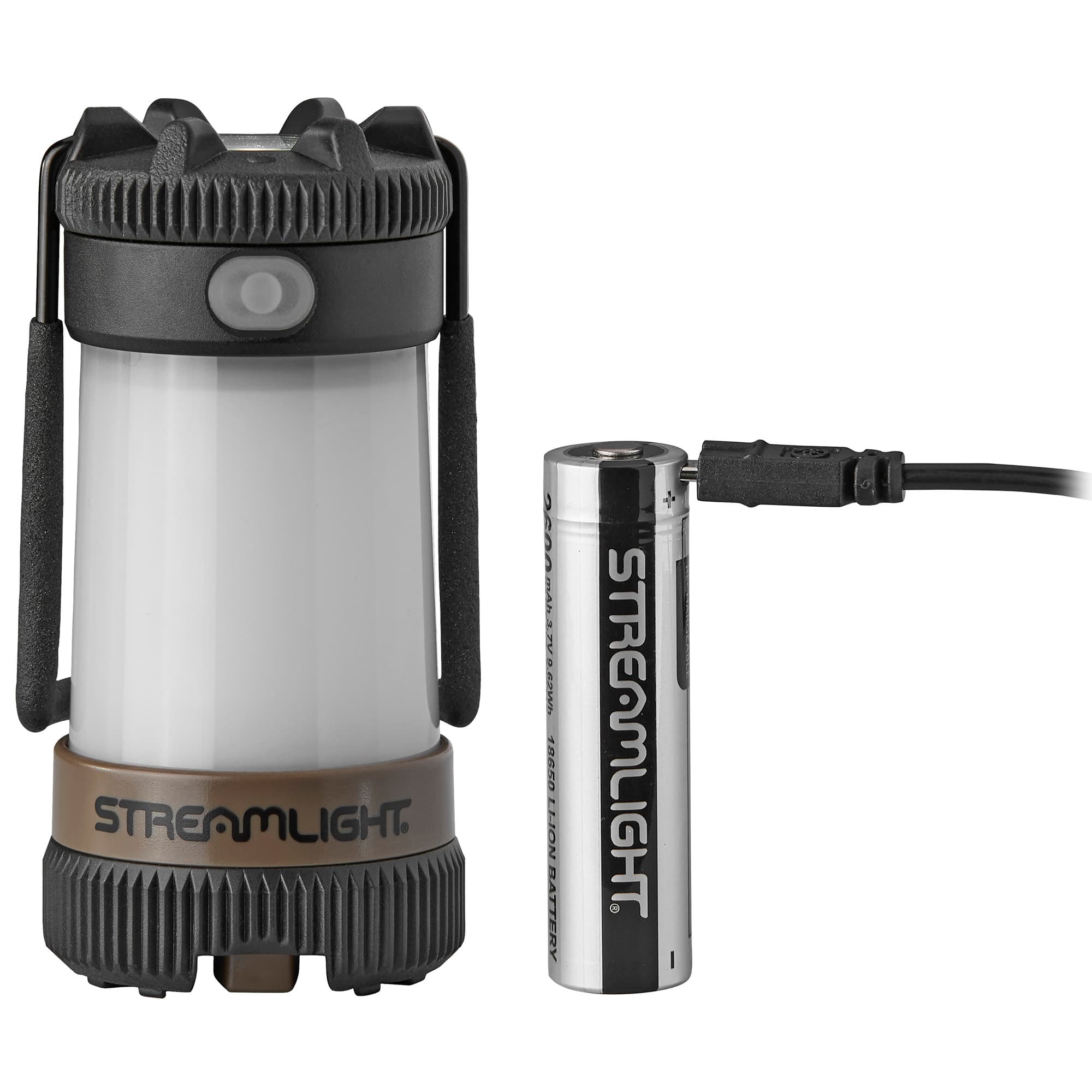 Streamlight Siege X USB Rechargeable Lantern 325 Lumens Coyote Brown Compact Outdoor Lighting