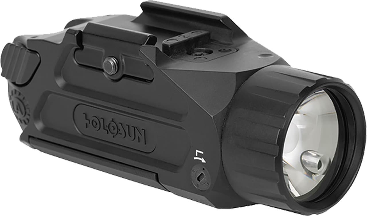 Holosun PIDDUAL Positive Identification Device Dual Black Anodized Green/Infrared Laser 400/800 Lumens White Light LED