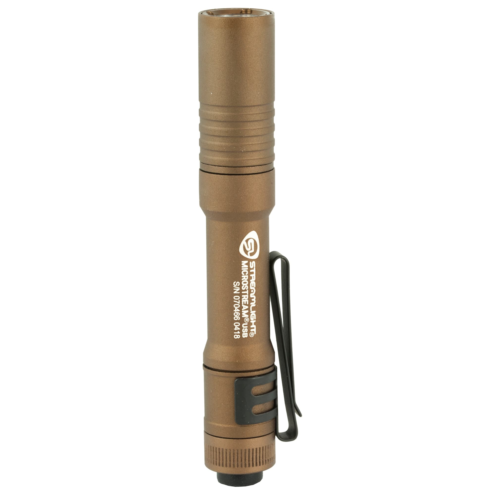 Streamlight MicroStream USB Coyote Ultra-Compact Rechargeable Flashlight 250 Lumens