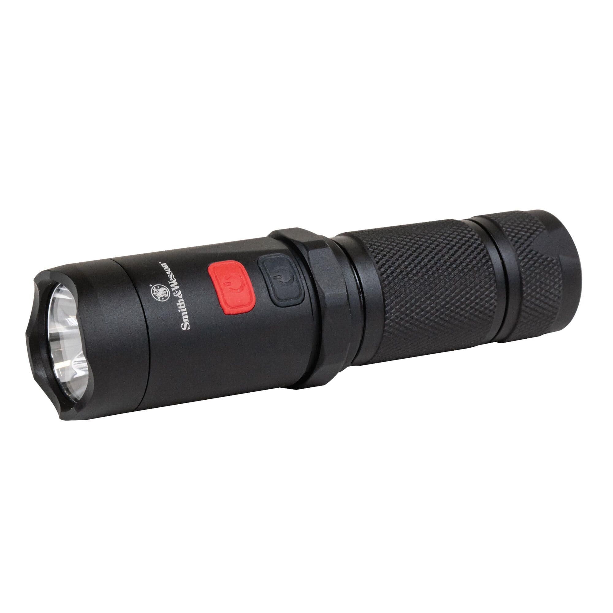Smith & Wesson Night Guard Elite Dual-Beam Flashlight White Red LEDs