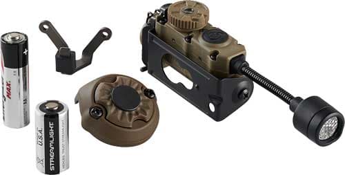 Streamlight Sidewinder Stalk LED Flashlight Multi-Fuel Tactical Helmet Mount IFF