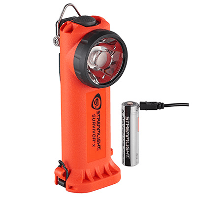 Streamlight Survivor X Usb Right Angle Flashlight Hands Free Usb Rechargeable Tactical Firefighter