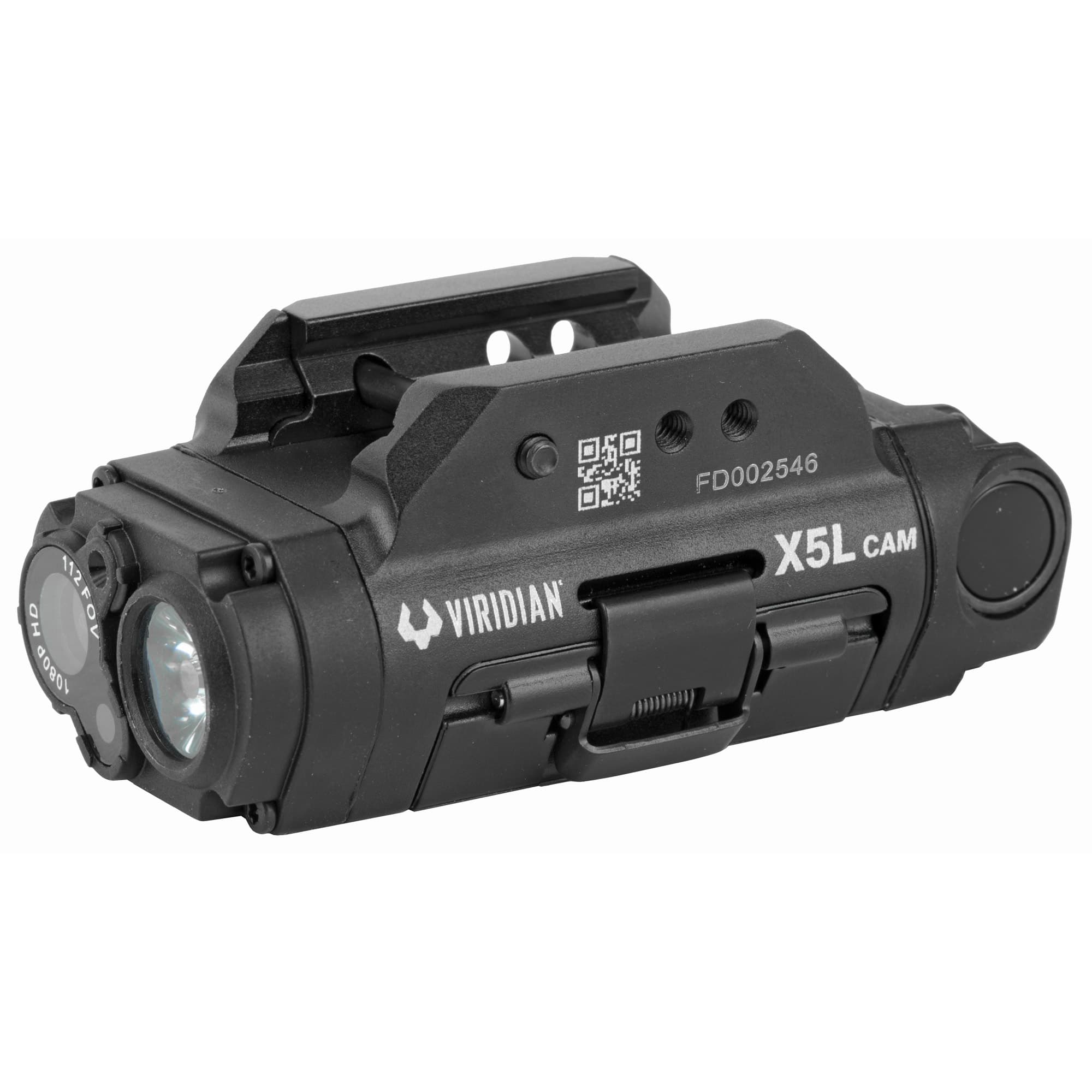 Viridian X5l Gen3 Universal Mount Green Laser Tactical Light 500 Lumens Hd Camera Picatinny Weaver