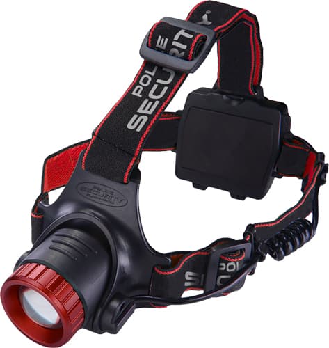 Police Security Flashlights Lookout Headlamp White Hands Free Illumination Compact 4.70 5.65 6.20