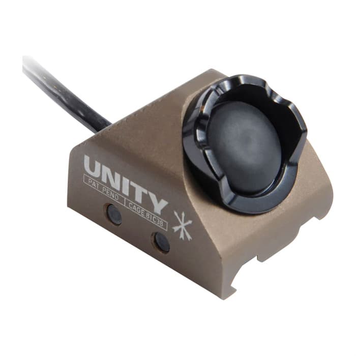 Unity Tactical Hot Button Picatinny Single Lead Laser Fde Remote Activation