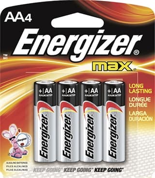 ENER MAX BATTERIES AA 4PK