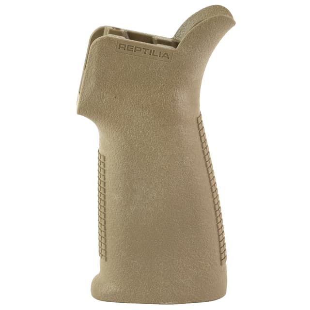 Reptilia Cqg L Ar Pistol Grip Flat Dark Earth Matte Finish for Ar Rifles