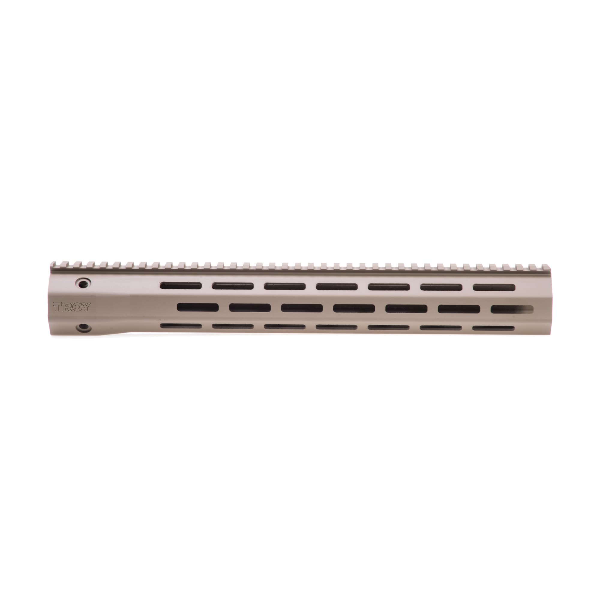 Troy 15 inch MLOK Rail 5.56 Aluminum Flat Dark Earth BattleRail AR15