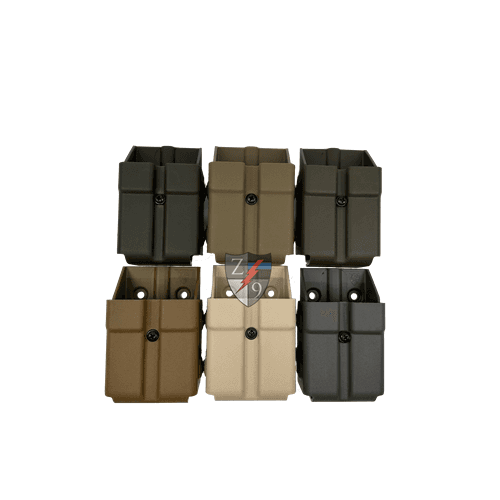 Zero9 Double Mag Case / Glock 9/40 - Z9-4005-ODG-TEK